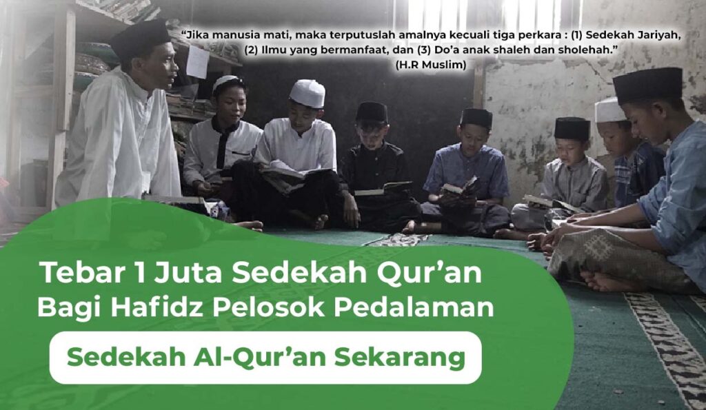 Tebar 1 Juta Sedekah Qur'an